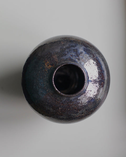 Wilson Emho Ceramics | Metallic glazed vase